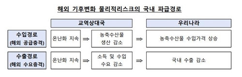 한은 "기후변화 지속시 韓 자동차 수출 최대 24% 감소 가능성"_윤은별