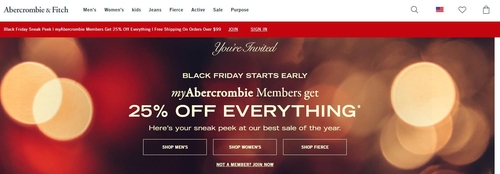 마켓워치 "의류 업체 애버크롬비, 실적 좋아도 하락한 까닭"_배수연