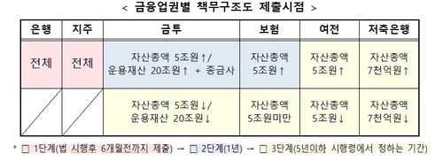 내년 말 금융사 내부통제 책무구조도 도입…CEO는 총괄 관리의무_정원