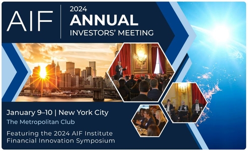 AIF 2024년 연례 총회 소개 화면