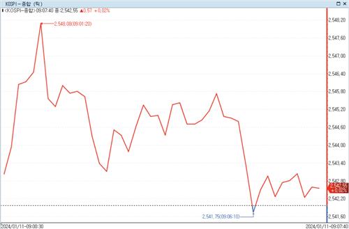 美CPI 앞두고 코스피 상승 출발…현물 ETF 승인 소식 후 비트코인 조정_정필중