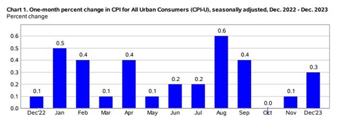 미 12월 CPI, 전월比 0.3%↑…예상치 상회(상보)_임하람
