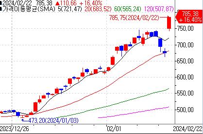 올해 엔비디아 주가 추이