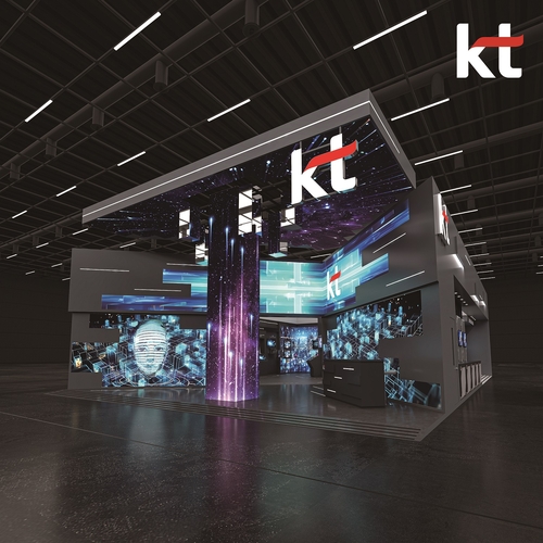 KT MWC 2024 전시관