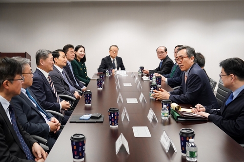 조태열 외교장관, 뉴욕서 국내 기업인들과 간담회_진정호