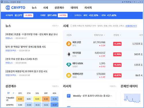 국내 가상자산 평균 가격 마련된다…연합인포맥스, IFIX 론칭_박경은
