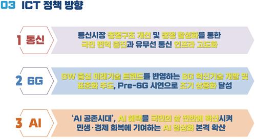 과학기술정보통신부 ICT 정책 방향