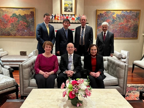 김의환 뉴욕총영사, 주요 싱크탱크 회장들과 회동_임하람