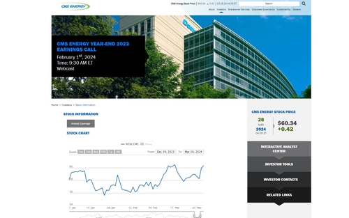 CNBC "모건스탠리가 AI시대에 'CMS에너지'를 찜한 까닭은"_배수연