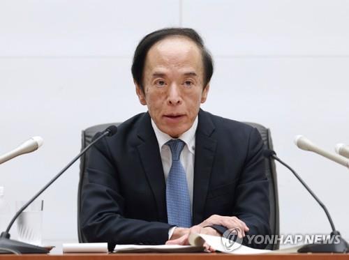 BOJ 총재 "엔화 약세로 물가 뛰면 정책 변경 고려"(상보)_이재헌