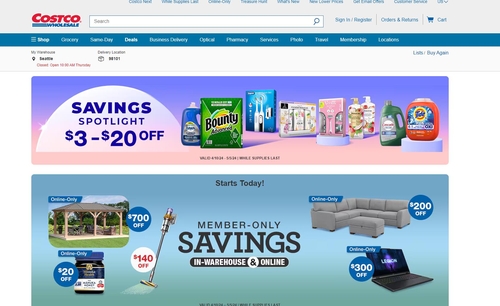 코스트코, 3월 매출 9.4% 급증…온라인 판매도 약진_배수연