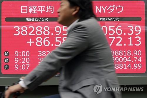 [도쿄증시-마감] 美 CPI 관망에 상승폭 대거 반납_윤시윤