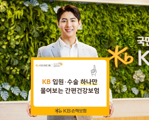 KB손보, 입원·수술 하나만 물어보는 간편건강보험 출시_정지서