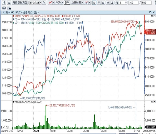 CNBC "넷플릭스·닥터호튼·TSMC 주목해야…움직임 확대될 것"_배수연