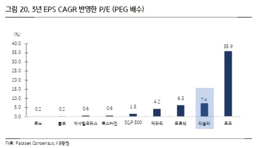 국내외 전망 엇갈린 테슬라…모건스탠리 "최선호주" vs KB證 "운용 비중 축소"_송하린