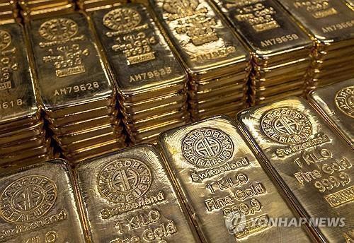 [뉴욕 금가격] 달러 강세에 밀려 2거래일 연속 하락_김현