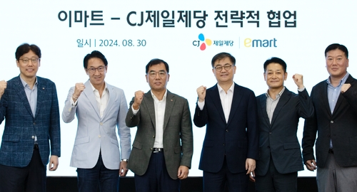 이마트·CJ제일제당 대표 만났다…식품제조·유통 협력확대 논의_김용갑