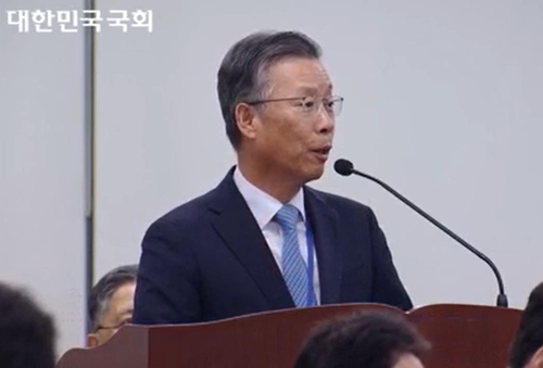 PF 갈등에 국회 출석 전중선 포스코이앤씨 사장…"찬탈 과도하다"_남승표