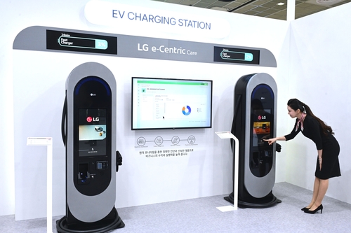 LG전자 200kW 전기차 급속충전기