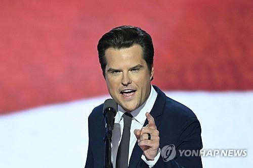 트럼프 2기 법무장관 지명자 맷 게이츠, 자진 후보 사퇴_김현