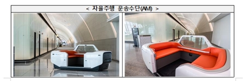 자율주행 운송수단(AM) 도입