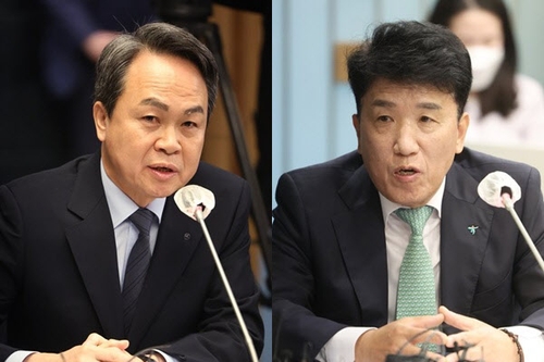 진옥동·함영주, '비상 긴급회의'…환율·유동성 리스크 점검_윤슬기