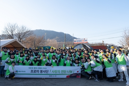 DB손해보험, 사랑의 연탄나눔 봉사활동 실시_황남경