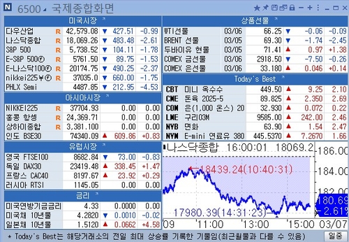 [뉴욕 마켓 브리핑](3월7일)_강수지