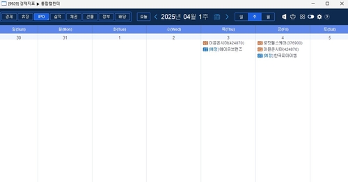 이번주 2개社 상장…에이유브랜즈·한국피아이엠_이규선