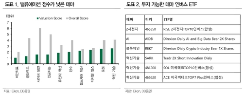"美관세 불확실성·고평가 부담…인버스 ETF 단기 활용 고려"_이규선