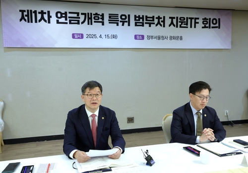구조개혁 시동…연금개혁 '범부처 TF' 첫 회의_송하린