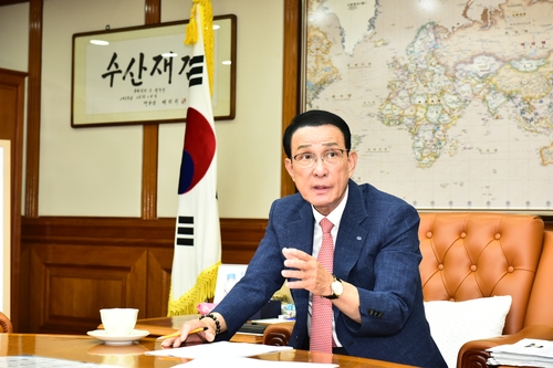 노동진 수협중앙회장 "노량진 유휴부지 수산 클러스터로 개발"_한종화
