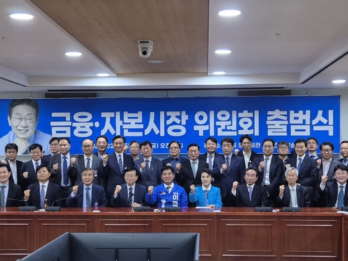 민주, 금융·자본시장委 출범…"금융혁신으로 경제 재도약"_정지서