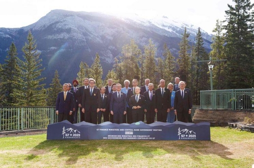G7 재무장관 성명, '트럼프 관세' 언급 전혀 없어…중국 무역 겨냥_정윤교