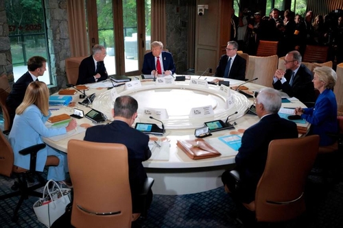G7 공동성명 "이란은 결코 핵무기를 가질 수 없다"_정윤교