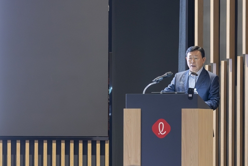 롯데인재개발원 오산 캠퍼스에서 하반기 VCM를 진행한 신동빈 회장