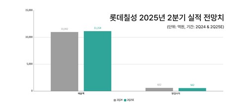 롯데칠성, 내수 침체에 2Q 실적 주춤…해외법인 덕에 방어_정수인