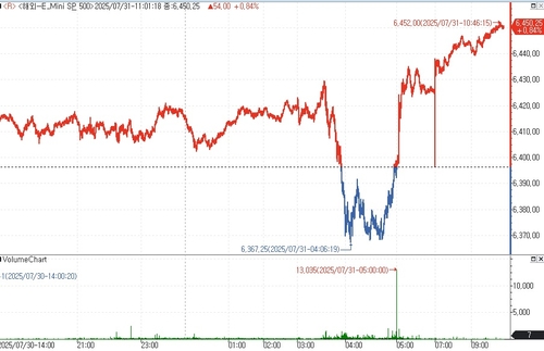 S&P500 선물, 메타·MS 실적 호조에 상승…美 국채금리 하락_김지연