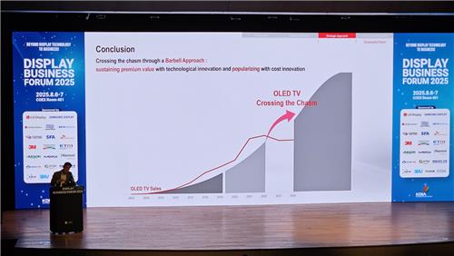 LG디플 "OLED TV 캐즘 극복 위해 원가 혁신해야"_김학성