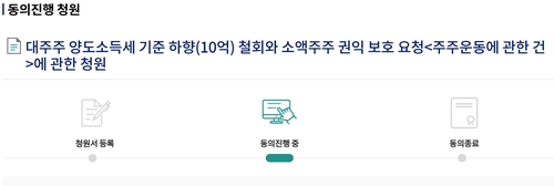 '소액주주도 뿔났다'…대주주 과세 기준에 행동주의 타격_최정우