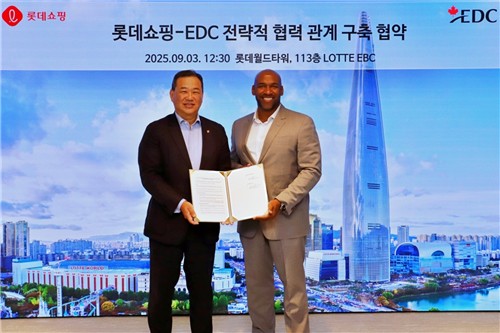 롯데쇼핑, 캐나다수출개발공사와 '맞손'…양국 교류 확대 발판 마련_정필중