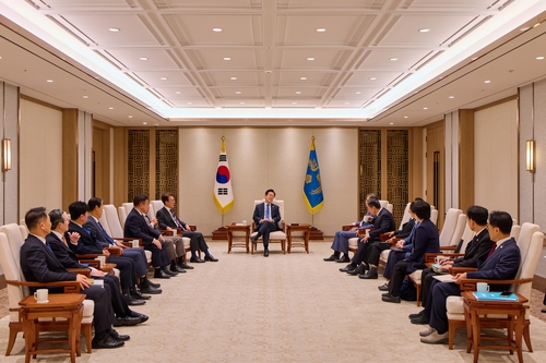 '대통령-국무위원 차담회'