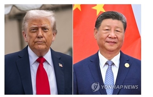 시진핑 주석 "트럼프 대통령과 에너지·무역 협력 강화에 합의"(상보)_홍경표