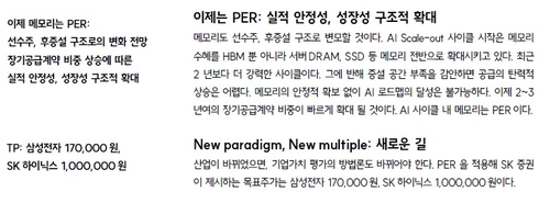 "반도체주, 이젠 PER로 보자"…하이닉스 목표가 100만원 나왔다_이규선