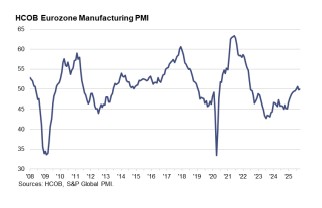 유로존 10월 제조업 PMI 확정치 50.0…예비치 부합_윤정원