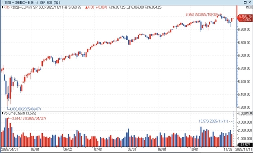 S&P500 선물, 셧다운 종식 기대에 亞 시장서 상승_홍경표