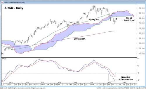 '돈나무 언니'의 대표 ETF 급락…위험회피 신호_이장원