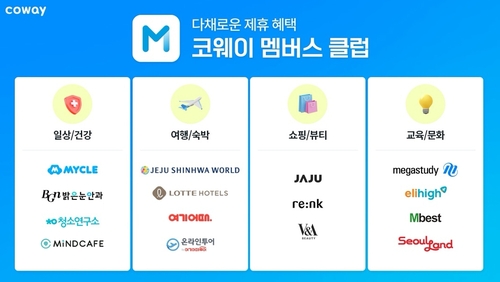 코웨이, 752만 고객 혜택 넓힌다…생활 밀착형 제휴 서비스 확대_최정우