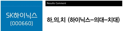 "의·치·한 비켜라, 이젠 '하·의·치'"…SK하이닉스 목표가 125만원_이규선