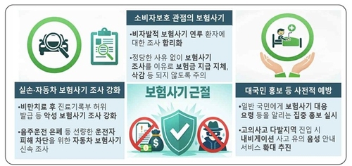 금감원, 보험업계와 보험사기 근절 나선다…"무관용 엄정 대응"_이윤구